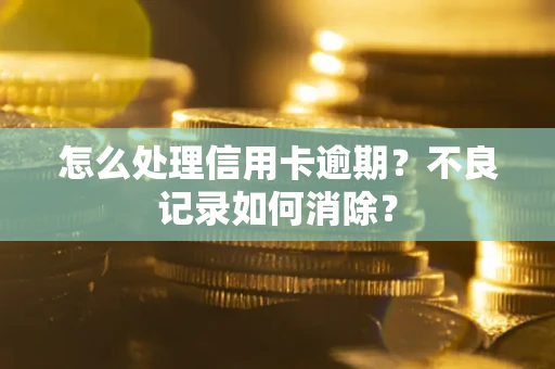 武汉怎么处理信用卡逾期?不良记录如何消除? 武汉怎么处理信用卡逾期?不良记录如何消除?